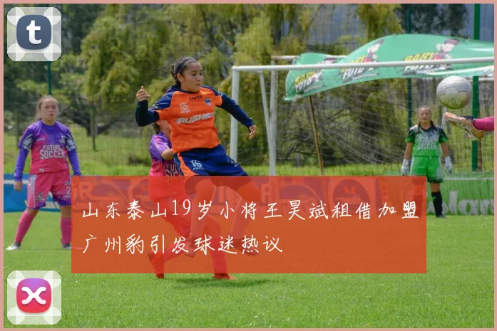 山东泰山19岁小将王昊斌租借加盟广州豹引发球迷热议